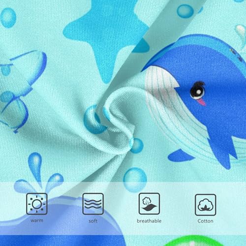 Playful Cute Cartoon Whales Girls Underwear Toddler 2t Cotton Panties for Girl Durable Kids Undies Briefs3