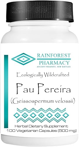 Rainforest Pau Pereira 100 Cápsulas Vegetarianas/500 mg