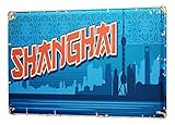 Blechschild Retro - Vintage Metall-Poster für Reise Fans - 