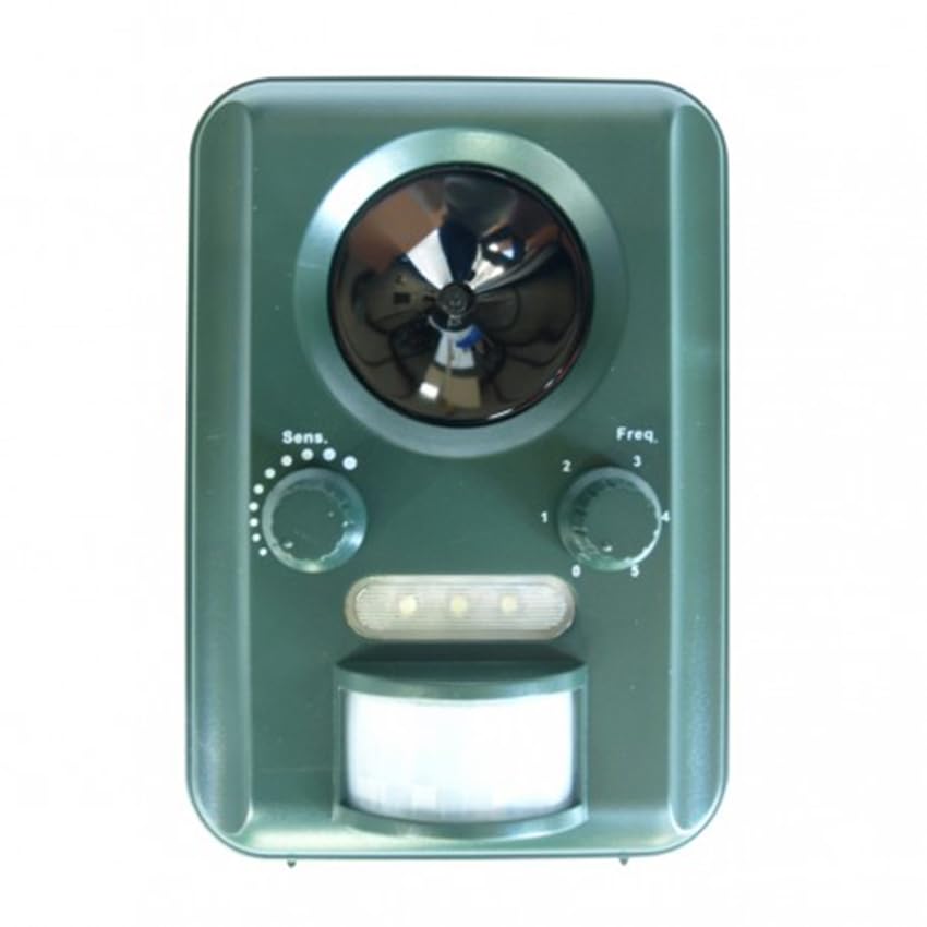 Ahuyentador Solar para Animales, características técnicas destacadas, Ideal para Proteger Jardines y huertos de Intrusos.