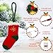 Noocro Crochet DIY Complete Kit Christmas Ornament Stocking Wreath Bell Snowflake for beginners with Premium Yarn, Tools, Detailed Instruction, Step by Step Tutorials. For Holiday Gift and Decorations
