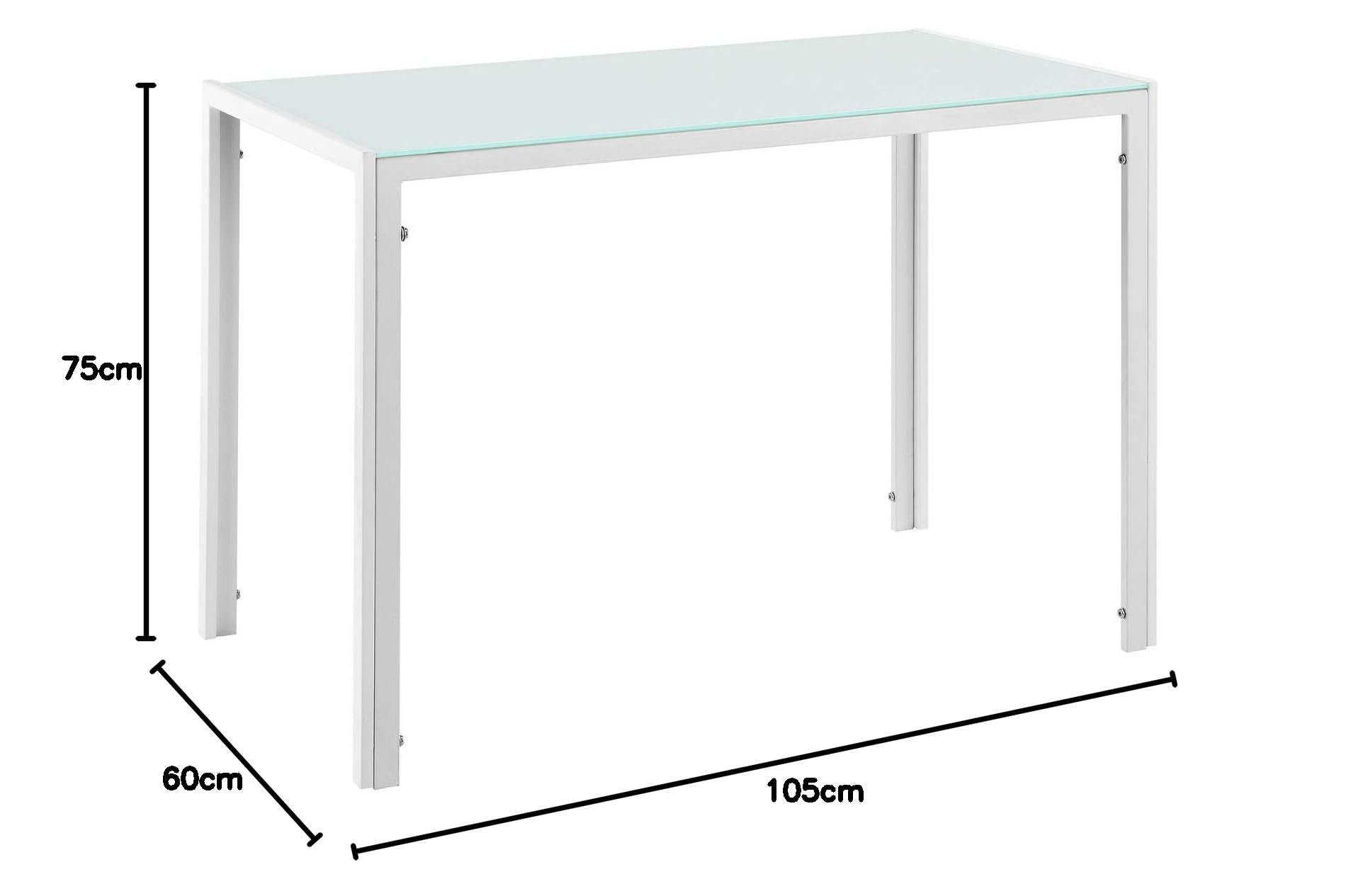 Woopi Mesa de Cocina Viena Blanca