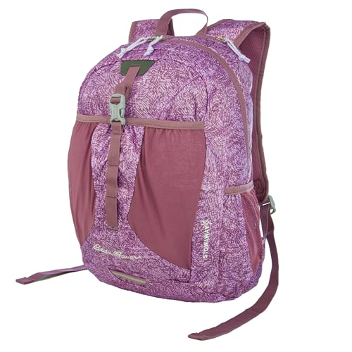 Image of Eddie Bauer Stowaway Packable Backpack | Travel | Outdoor | Lightweight | Foldable | Durable | Ripstop Polyester | 30L - Lilac