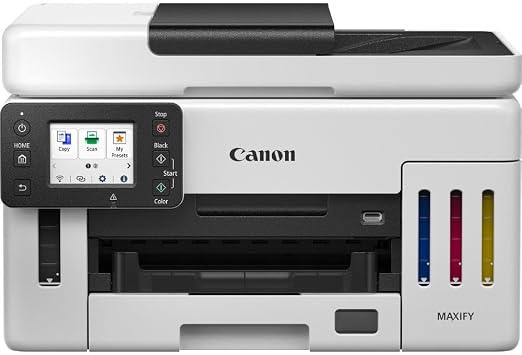 Canon Maxify GX6140 Wi-Fi + Taray c  + Fotokopi Renkli  ok Fonksiyonlu Tankl  M rekkep P sk rtmeli Yaz c