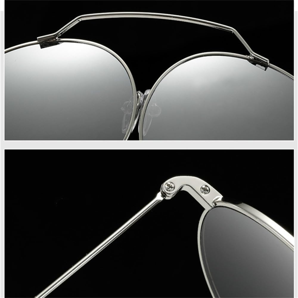 Retro Metal Round Frame Sunglasses Womens Sun Glasses