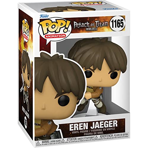 Pop Attack On Titan - Eren Yeager With Swords Funko Pop! Vinyl Figure (Bundled With Compatible Pop Box Protector Case), Multicolored, 3.75 Inches #TOP1