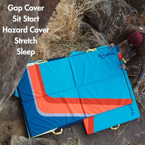 Asana VersaPad - Supplemental Bouldering Crash Pad - Sit Start Bouldering Mat, Climbing Crash Pad Gap Cover, Sport Mat & Essential Bouldering Gear - Revolutionary Boulder Pad (Open: 74: x 44 x 1) - Thumbnail 3