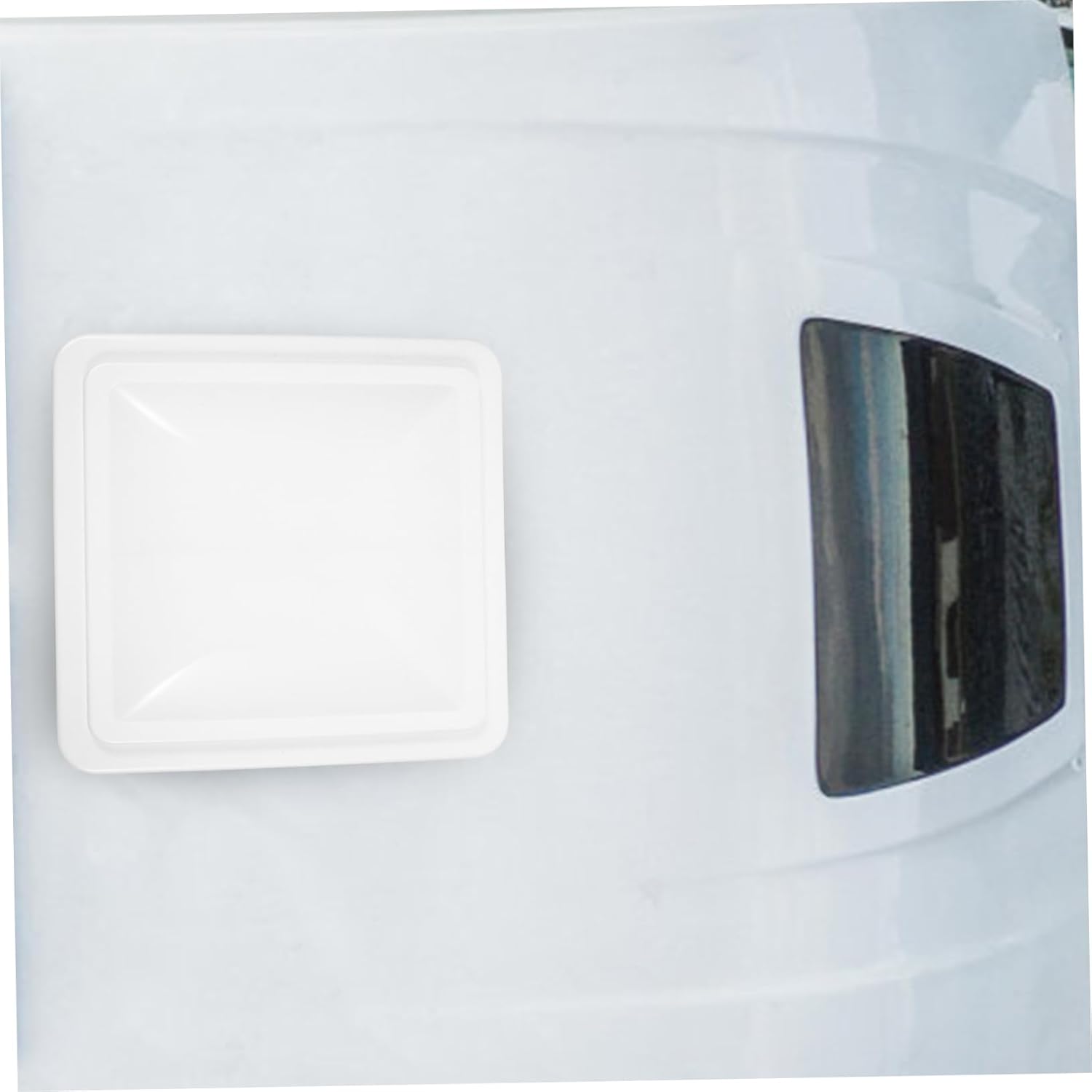 Zerodeko Rv Vent Cover Roof Ventilation Hood for Rvs Lightweight Easy to Install Versatile Design for Roof Types Elegant Finish