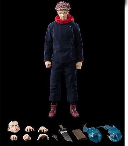 Miniatura 3 de Jujutsu Kaisen Figura de Yuji Itadori FigZero a escala 16