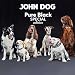 John Dog Hundefutter Känguru - Premium Getreidefreies Hundenassfutter mit 99% Fleisch - Monoprotein Nassfutter für ausgewachsene Hunde - Pure Black Special Edition 800g
