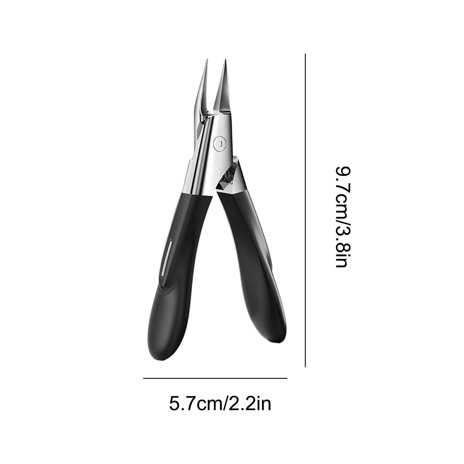 Obcinacz do paznokci kątowych, precyzyjny trymer do paznokci u stóp – przenośny, ergonomiczny obcinacz do paznokci do pedicure, manicure, domu, dla kobiet, mężczyzn, dzieci