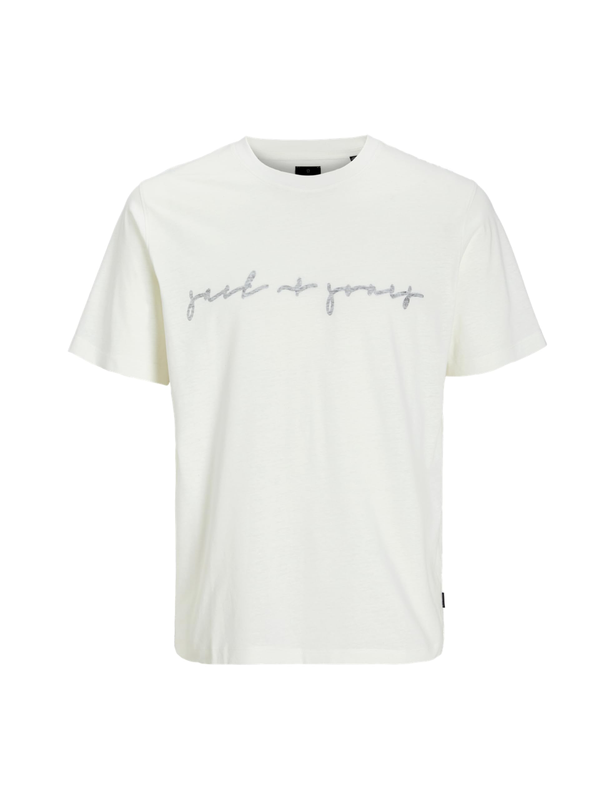 JACK & JONES Jprblacarter SS Tee, Cloud Dancer, S