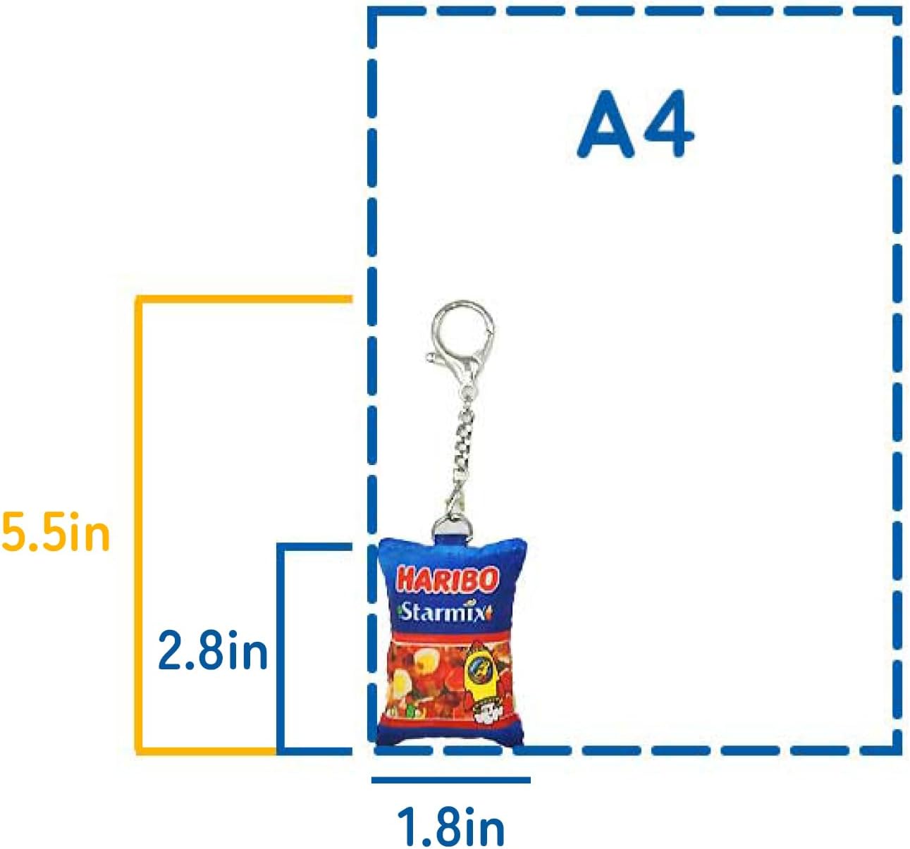 DCHK Haribo Gummybear Keychain