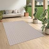 Snapstyle Alfombra de Exterior Cape Cod Taupe – Reversible, Resistente a los Rayos UV e Impermeable balcón, terraza y jardín