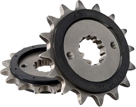 JT Sprockets JTF512.16RB 16 Tooth Rubber Cushioned Front Countershaft Sprocket