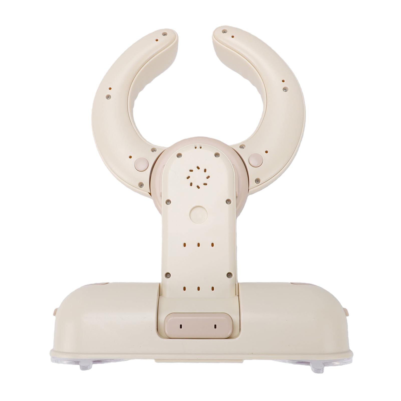 Tangxi Faltbare, Verstellbare Baby-Stehhilfe Zum Baden mit Stabiler Wandhalterung (Khaki)