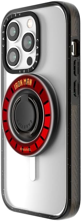 CASETiFY Snappy Ring Holder Compatible with Magsafe - Iron Man