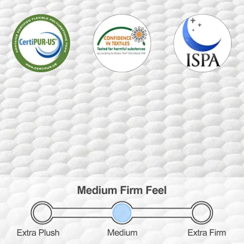 Molblly Full Mattress, 12 Inch Gel Memory Foam Mattress With Certipur-Us Bed Mattress In A Box For Sleep Cooler & Pressure Relief, Full Size #TOP4