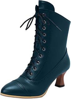 Generisch Botines planos británicos con cordones con copas de vino de color sólido, botas cortas grandes para mujer con zapatos redondos para bicicleta de montaña sin clic