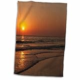 3dRose USA, Florida, Crescent Beach, Siesta Key, Sunset-US10 BFR0159-Bernard Friel Towel, 15' x 22'