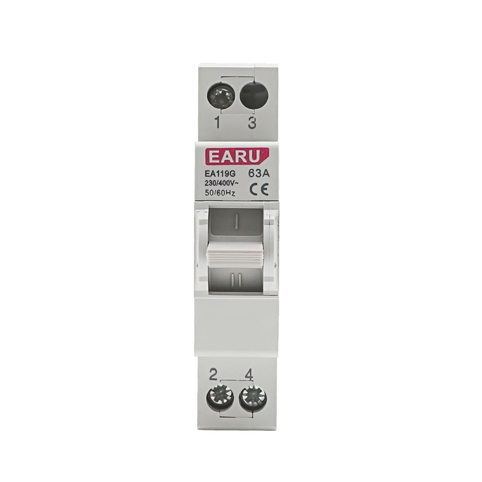 NVSFZGIYG 10pcs 1P 40A 63A MTS Dual Power Manual Transfer Interlock Circuit Breaker Din Rail Isolating Discounnecting Switch(40A)