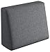 sunnypillow, Coussin Dossier pour Canapé Palette Euro Intérieur/Extérieur Appui 60 x 40 x 20/10cm plusieures Tailles et Couleurs à Choisir Coussin Matelas en Mousse Anthracyt