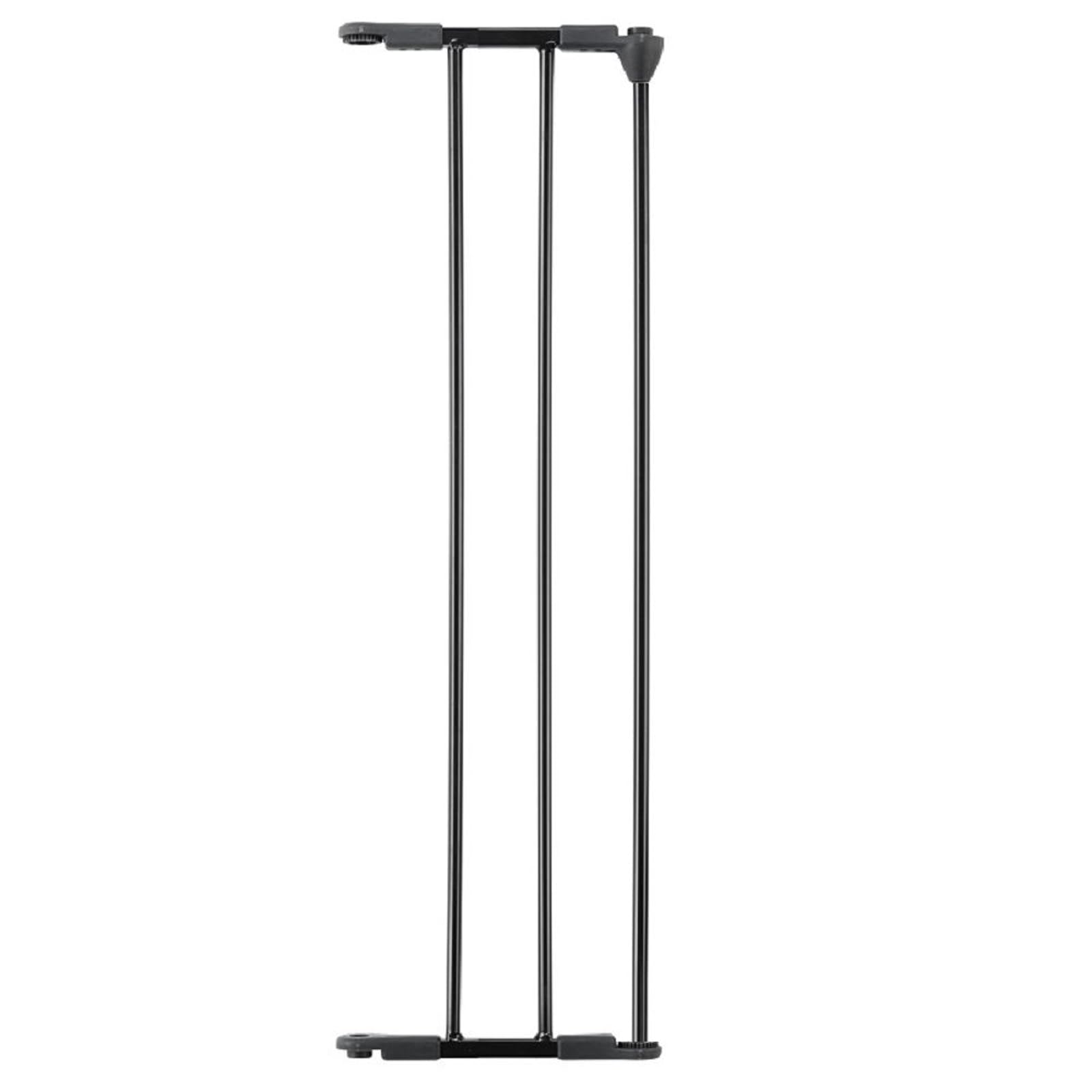 Safetots Multi Panel Fire Surround, Extension Panel, Metal, 20cm, Black, Extension for Child and Pet Fire Safety Barrier and Fire Guard