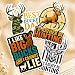4 Pcs Funny Hunting Stickers for Men – Buck Deer Decals for Water Bottles, Cool Hunting Gifts for Men,Dad, Son, Hunters – Waterproof Hunting Vinyl Stickers for Laptop, Trucks, Gear, More