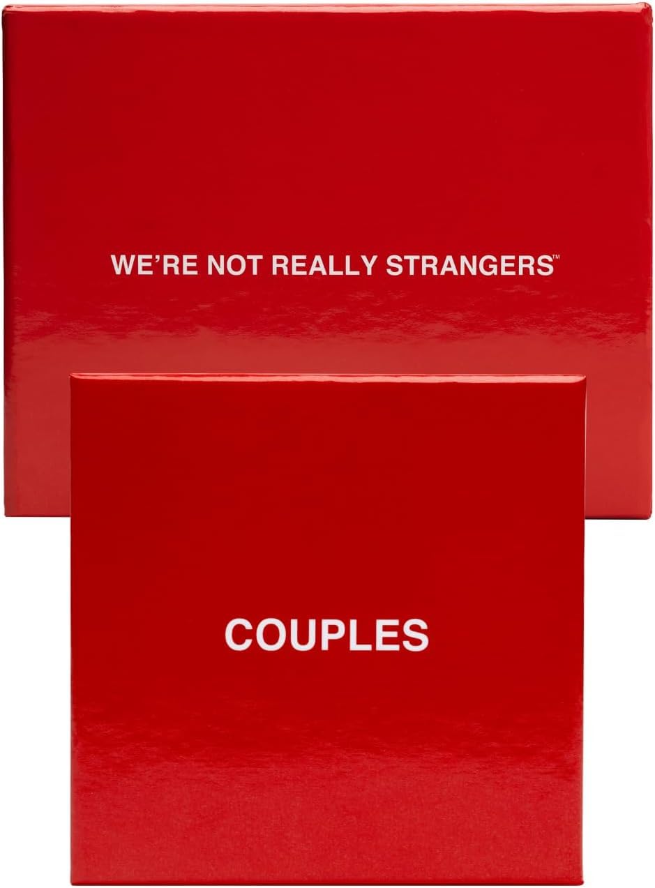 We're Not Really Strangers,Jeu de Conversation avec 150 Questions,cartes de conversation pour couples,adultes –rendez-vous galant, soirées de jeux et fêtes,Cadeau Saint Valentin (Édition Couples)