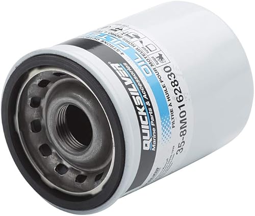 Miniatura 3 de Quicksilver 8M0162830 Filtro de aceite - Mercury and Mariner Fueraborda de 4 tiempos 25 HP a 115 HP