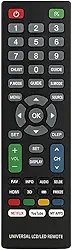 Controle Universal para TV LCD LED SMART com Botões Interativos de Atalhos Fácil Configuração