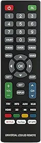 Controle Universal para TV LCD LED SMART com Botões Interativos de Atalhos Fácil Configuração