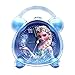 Sveglia Frozen, Sveglie per Bambini Orologio Silenzioso con Luce Notturna E Allarme Forte, Facile da Impostare E Funziona A Batteria, Simpatico Orologio A Doppia Campana Decorativo,Dark Blue