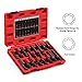 RIMKOLO 16-Piece Locking Lug Master Key Set, SAE and Metric Wheel Lock Removal Kit for Removing Lock Lug Nuts on Aftermarket Wheels