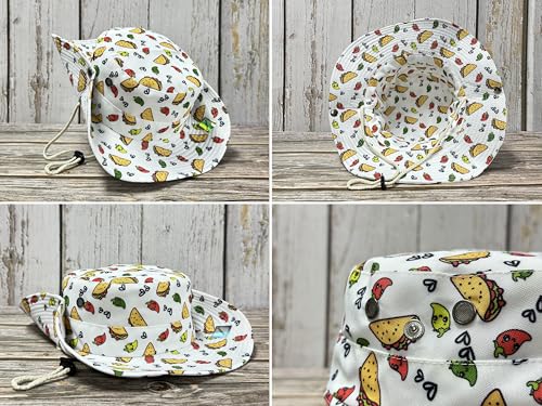 Image of Wide Brim Bucket Hat for Women Girl Men Boy
