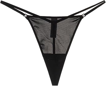 Sexy Thongs Transparent Lace Womens Underwear Erotic Letter Thin Cotton Panties Sex String Seamless Briefs