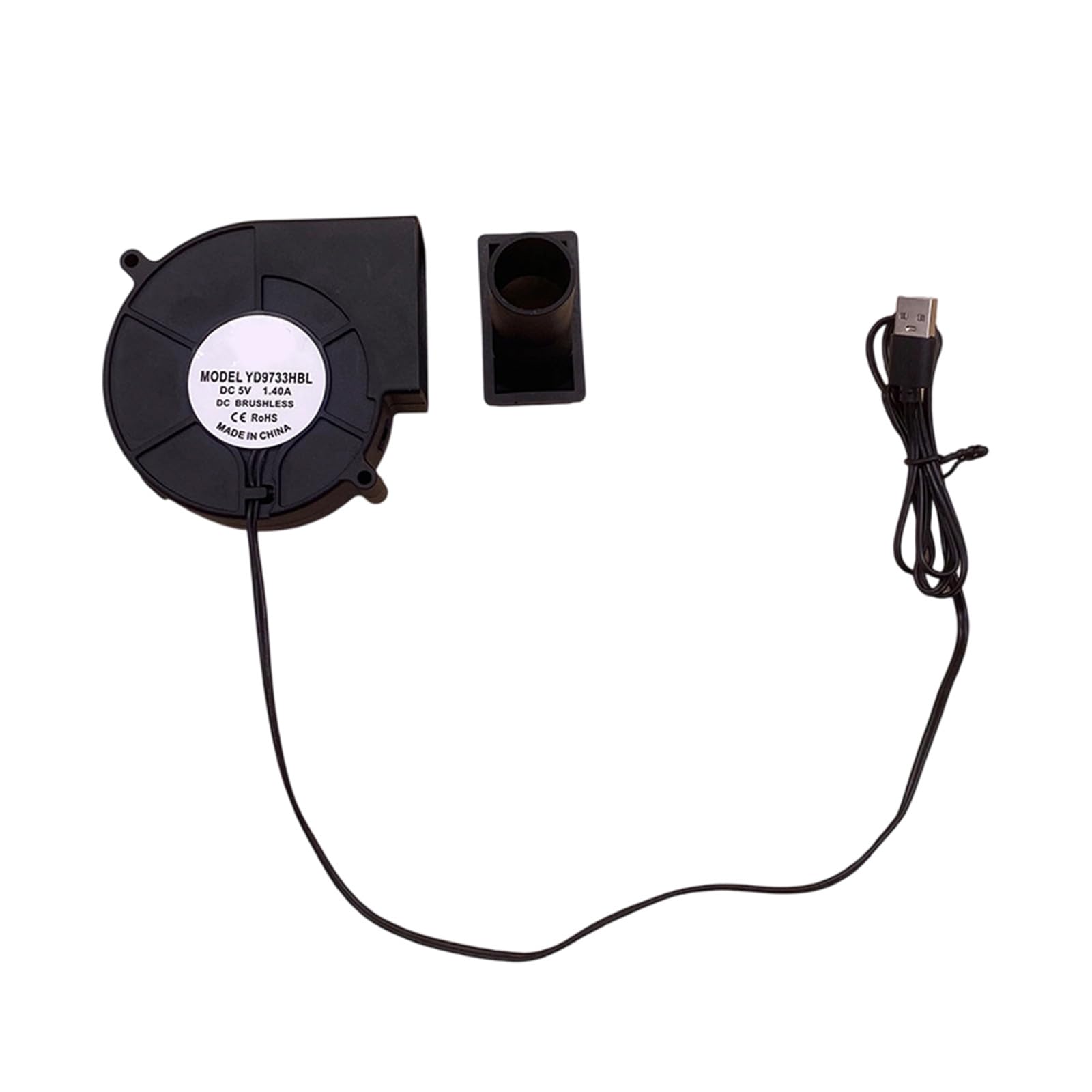 Zxfdsfdbnm Small Air Outlet Air Blower 5V With Variable Speed Control For Instantly Starting In Camping Picnics And Barbecues Usb Cooling Fan For Electronics
