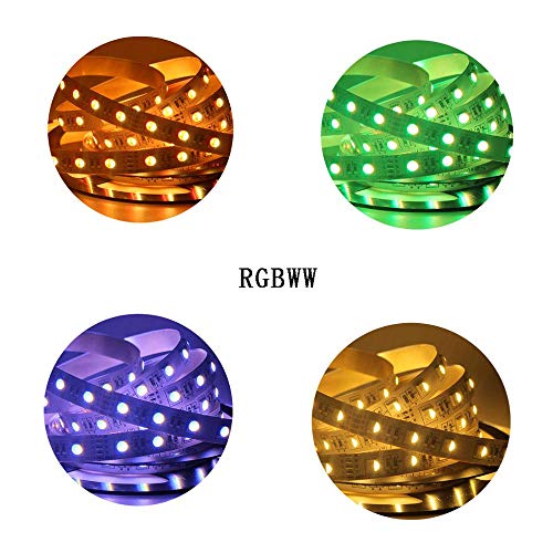 Tira LED flexible 5 metros, RGB+CCT 12V miniatura 6