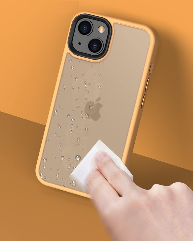 Amazon.co.jp: 半透明 iPhone13 Pro 用 ケース 衝撃吸収TPUバンパー 