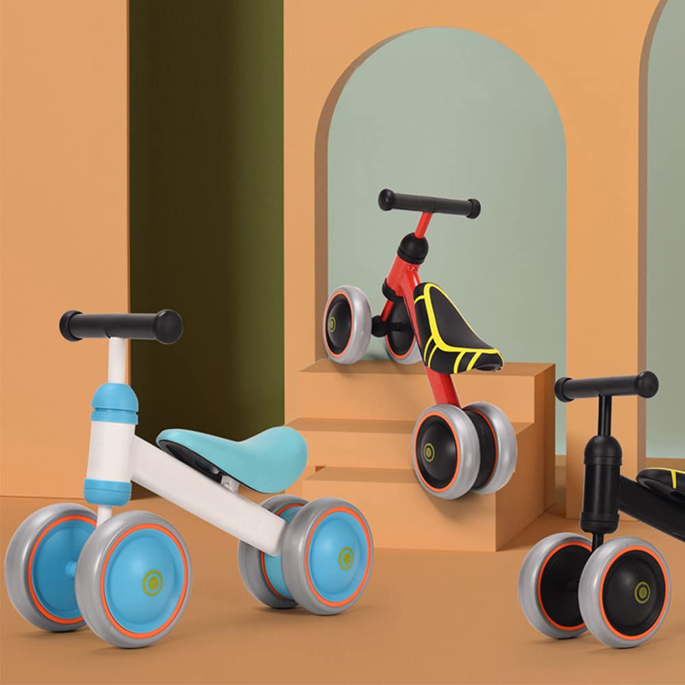 Draisienne Bebe sans Pédales, Vélo Bébé 10-36 Mois, Velo Bebe 1 an - Solide et Stable (Bleu)