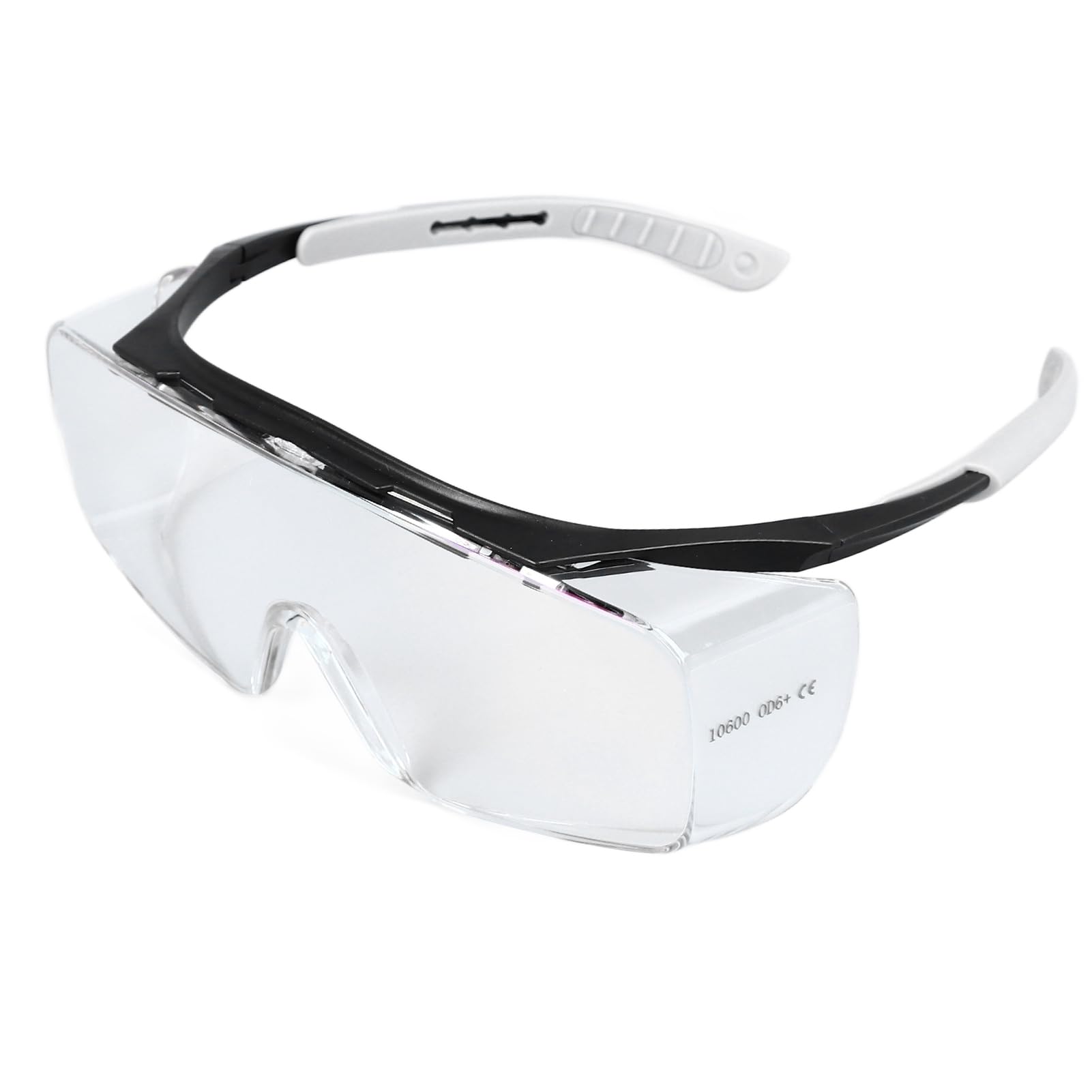 Gafas de Seguridad para Láser CO2, Gafas de Protección Ocular Reflectantes Profesionales de 10600Nm para Cortador de Grabado de CO2