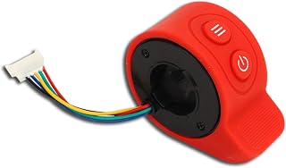 Electric Scooter Thumb Throttle, High Responsive Brake Throttle ABS Electric Speed Control Finger Accelerator for X7 X8 Scooter
