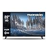 Thomson TV 32 Pollici (81 cm) HD Easy TV, TV Digitale LED (Non-Smart), Triplo Tuner (DVB-T/T2/C/S/S2), Dolby Audio, Modalità Hotel, Lettore Multimediale, Telecomando Retroilluminato, 3x HDMI