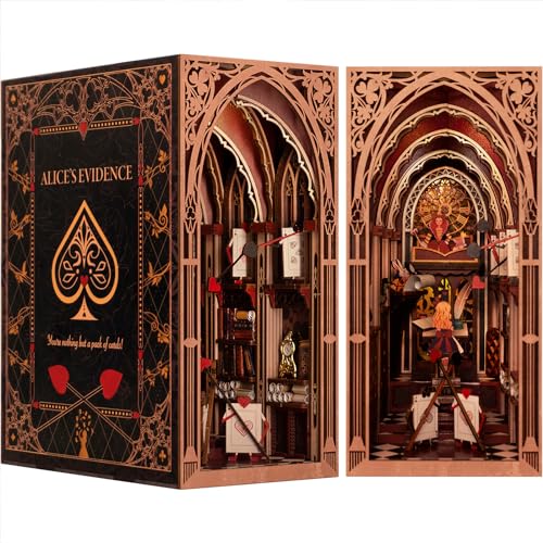 MiniCity Alice In Wonderland Book Nook Kit with LED
