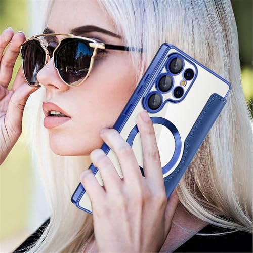 Étui cuir Samsung S23 Ultra porte-cartes pour vos déplacements