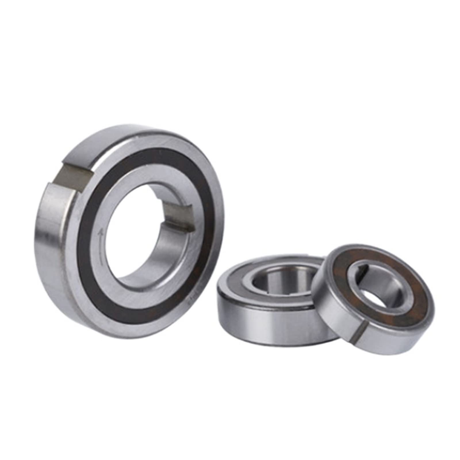 HYUJNAFZR 2Pcs Unidirectional 6202 Bearing CSK15 CSK15PP Without Groove/PP with Groove 15 * 35 * 11MM Bearing Steel(CSK15)