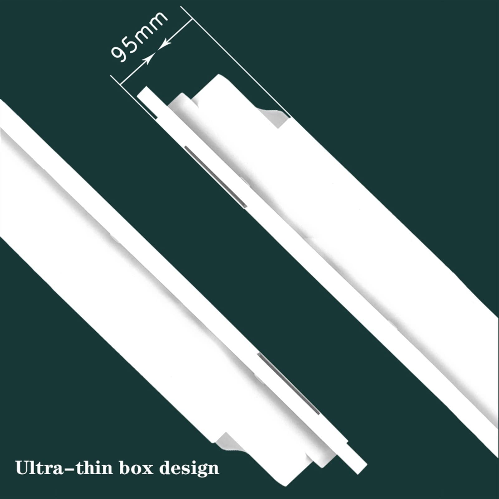 Ventiladores de ventilación de techo ultrafinos con iluminación, ventilador de escape de alta potencia de doble motor, 30 x 60 cm, ventilación rectangular de doble núcleo, color gris, techo integrado