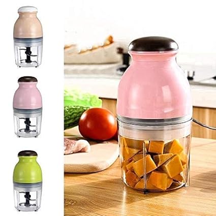 Dayish Multifunction Capsule Cutter Quatre Unique Blender System Design Mini Electric Food Processor and Chopper, Mixer, Meat Grinder, Crusher, Mincer
