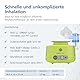 PARI BOY Junior Inhalationsgerät für Kinder – Inhalator Vernebler mit PIF-Control zur Feuchtinhalation ab den ersten Lebensmonat und für Kleinkinder, Kurze Inhalationszeiten bei hoher Lungendeposition