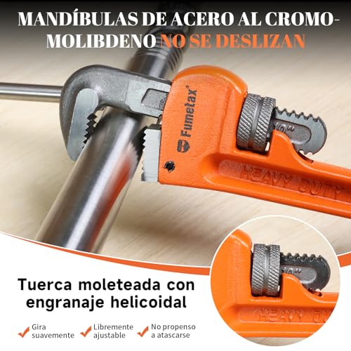Llave stilson 2 pulgadas 12 Imagen adicional
